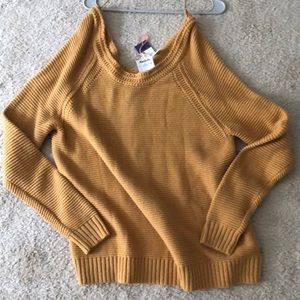 Mustard sweater